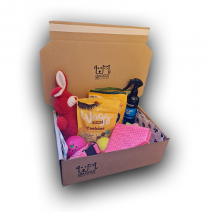 Small Monthly Dog Subscription Box Waggle Mail